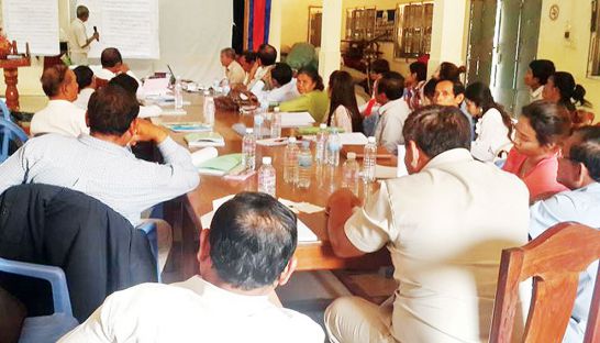 Training on Law on Administration Management at Capital/Province and Municipality/District/Khan levels at Pursat province recently. Photo: SUPPLIED